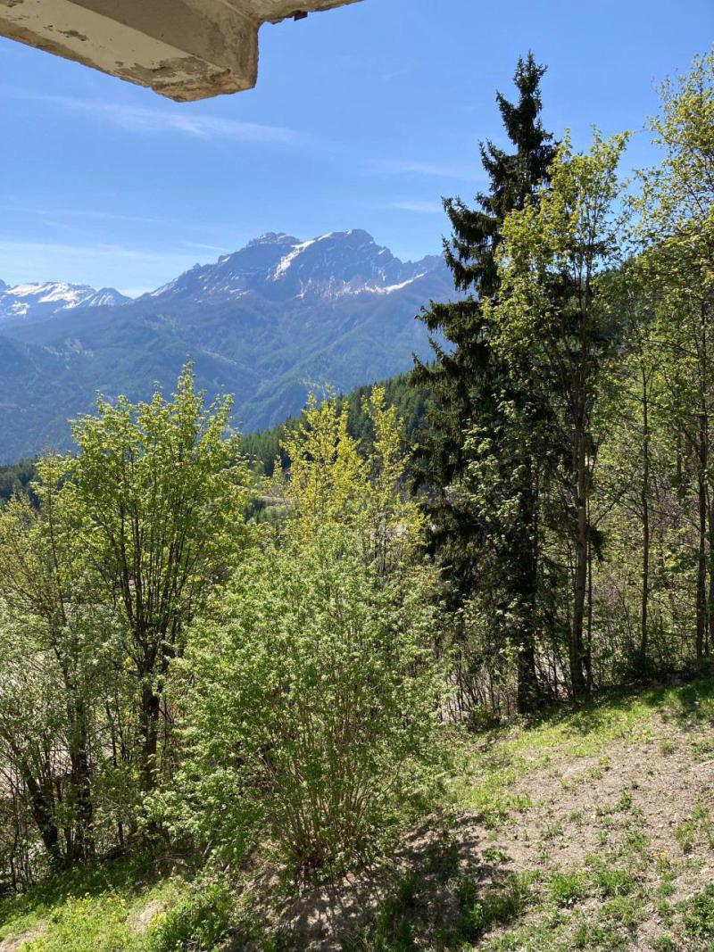 Vakantie in de bergen Studio bergnis 6 personen (112) - Résidence Chaumont II - Pra Loup - Terras