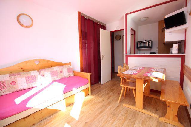 Vacances en montagne Studio cabine 4 personnes (24) - Résidence Chavière - Valfréjus - Séjour