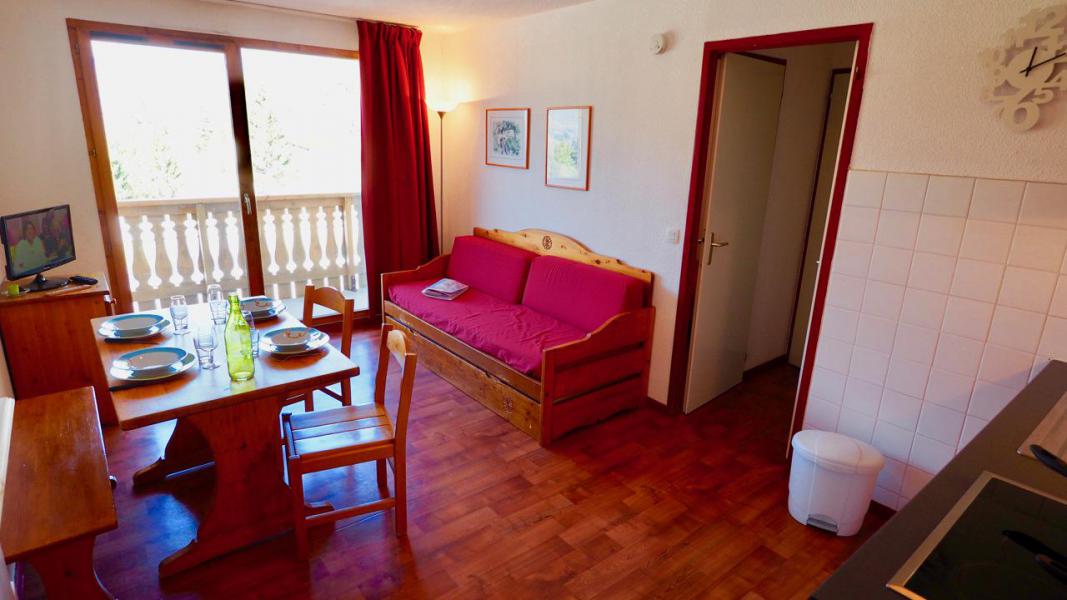Urlaub in den Bergen 2-Zimmer-Appartment für 4 Personen (10) - Résidence Cheval Blanc - Valfréjus - Wohnzimmer