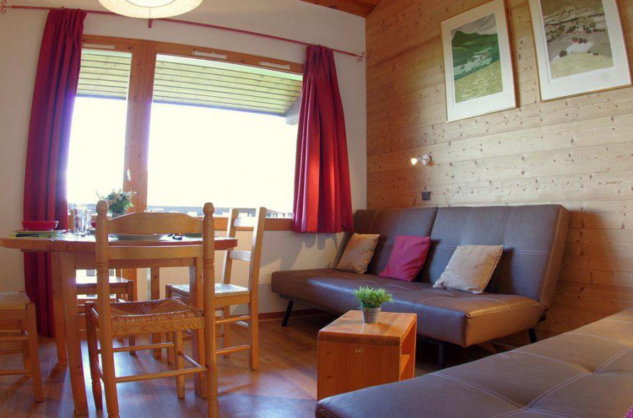 Urlaub in den Bergen 2-Zimmer-Appartment für 4 Personen (G371) - Résidence Cheval Blanc - Valmorel - Wohnzimmer