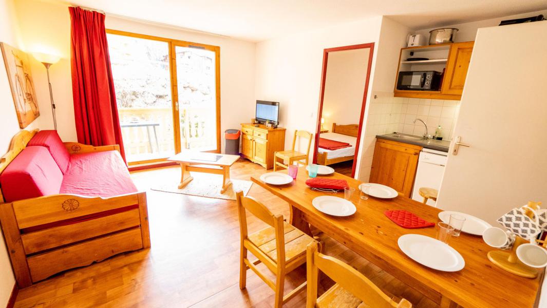 Каникулы в горах Апартаменты 3 комнат кабин 6 чел. (29) - Résidence Cheval Blanc - Valfréjus - Салон