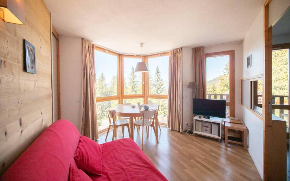 Wakacje w górach Apartament 3 pokojowy 6 osób (G090) - Résidence Cheval Blanc - Valmorel - Pokój gościnny