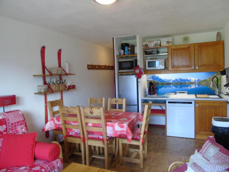 Vacaciones en montaña Apartamento 3 piezas para 6 personas (50) - Résidence Cheval Blanc - Valfréjus - Estancia