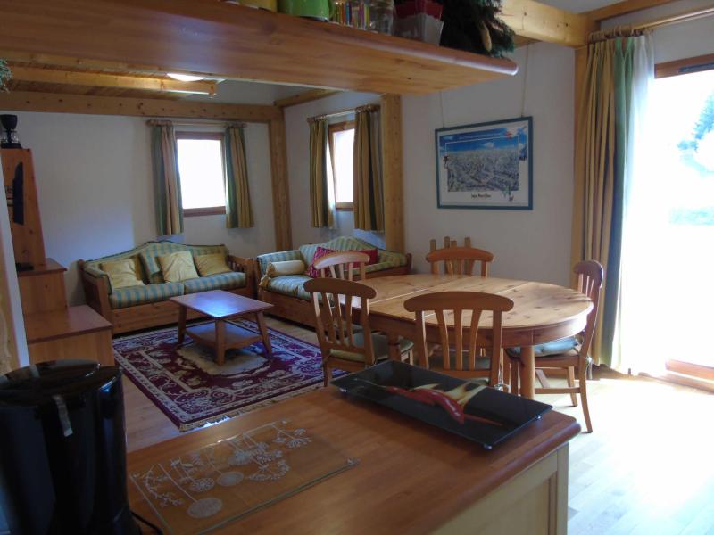 Vacaciones en montaña Apartamento 4 piezas mezzanine para 8 personas (74) - Résidence Cheval Blanc - Valfréjus - Estancia