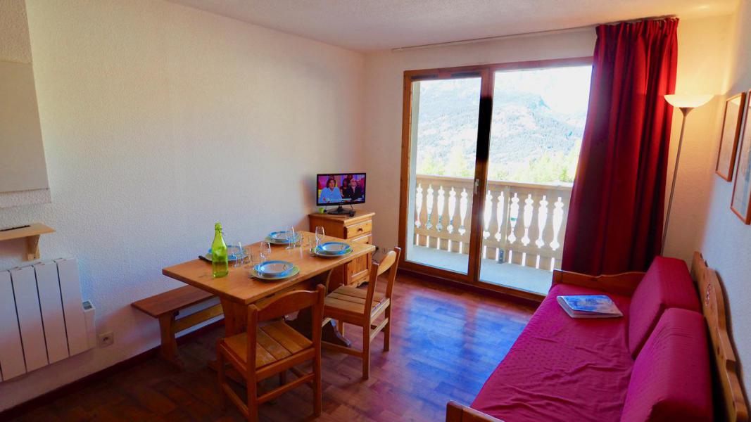 Vacanze in montagna Appartamento 2 stanze per 4 persone (10) - Résidence Cheval Blanc - Valfréjus - Soggiorno