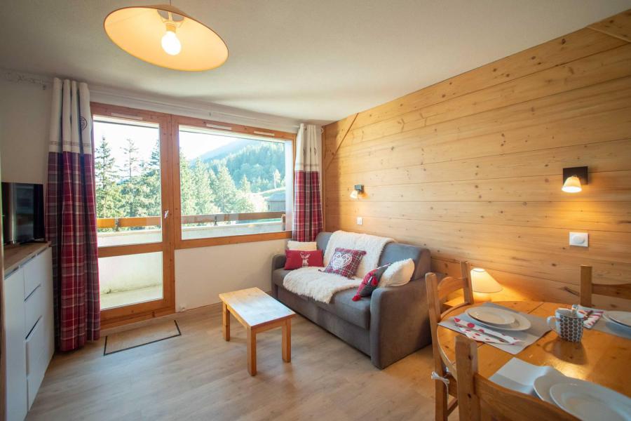 Vacanze in montagna Appartamento 2 stanze per 4 persone (454) - Résidence Cheval Blanc - Valmorel - Soggiorno