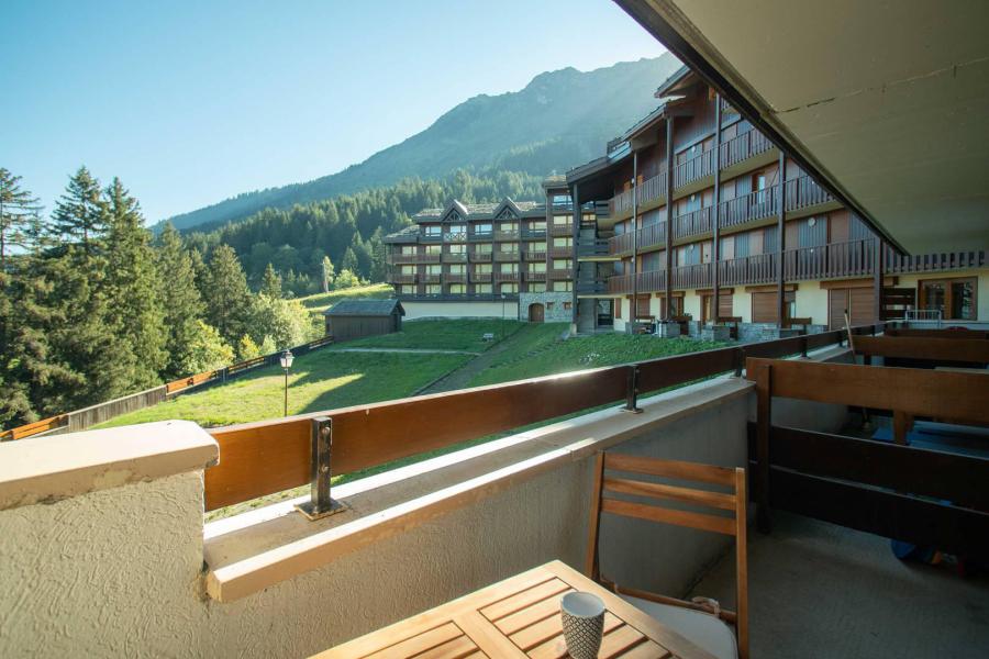 Vacanze in montagna Appartamento 2 stanze per 4 persone (454) - Résidence Cheval Blanc - Valmorel - Terrazza