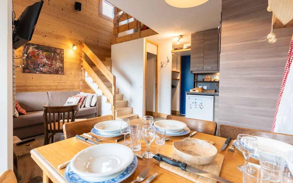 Vacances en montagne Appartement 2 pièces 6 personnes (G473) - Résidence Cheval Blanc - Valmorel - Séjour