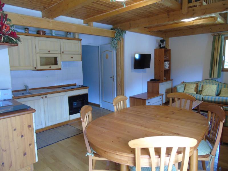 Vacances en montagne Appartement 4 pièces mezzanine 8 personnes (74) - Résidence Cheval Blanc - Valfréjus - Séjour