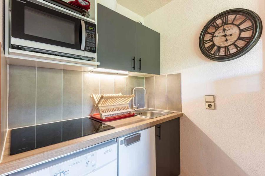 Vacaciones en montaña Estudio para 4 personas (G420) - Résidence Cheval Blanc - Valmorel - Kitchenette