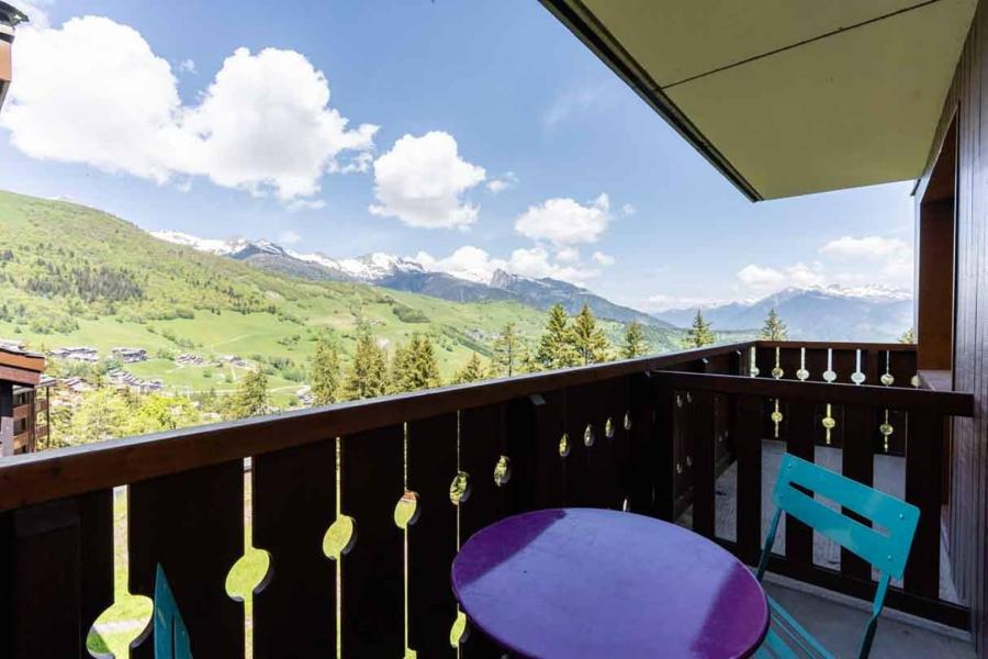 Wakacje w górach Studio 4 osoby (G420) - Résidence Cheval Blanc - Valmorel - Balkon