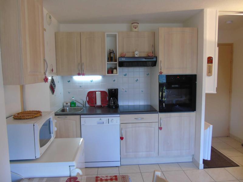 Vacances en montagne Studio 4 personnes (9) - Résidence Cheval Blanc - Valfréjus - Kitchenette