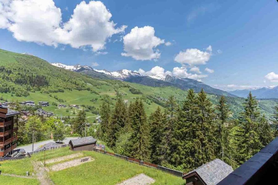 Urlaub in den Bergen Studio für 4 Personen (G420) - Résidence Cheval Blanc - Valmorel - Balkon