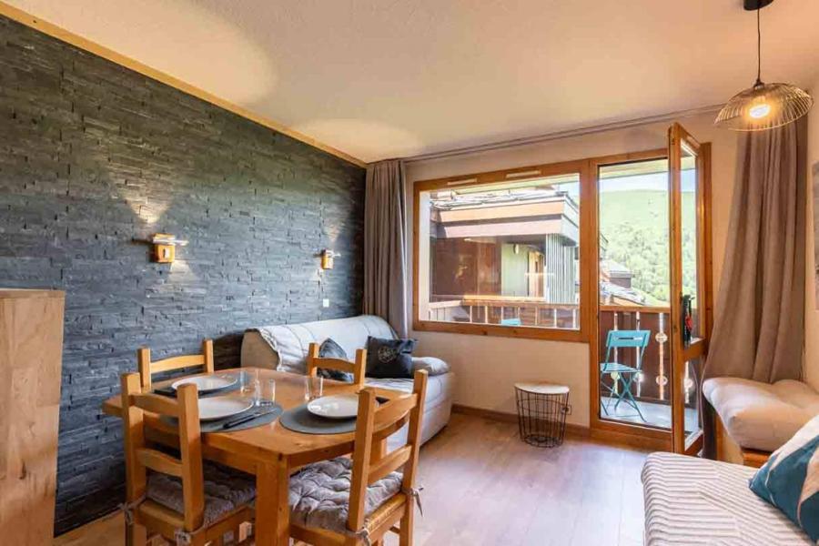 Urlaub in den Bergen Studio für 4 Personen (G420) - Résidence Cheval Blanc - Valmorel - Wohnzimmer