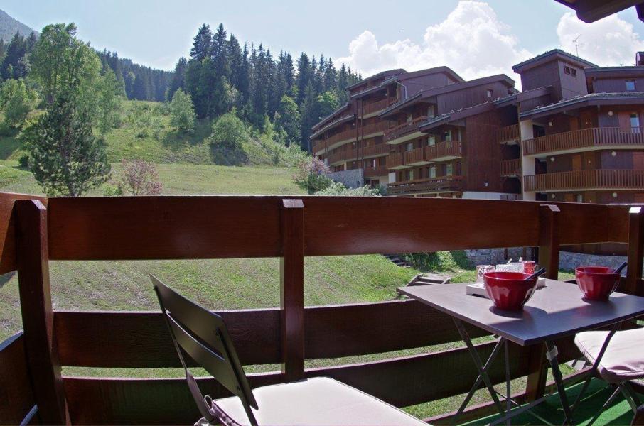 Urlaub in den Bergen Wohnung 3 Mezzanine Zimmer 6 Leute (G479) - Résidence Cheval Blanc - Valmorel - Terrasse