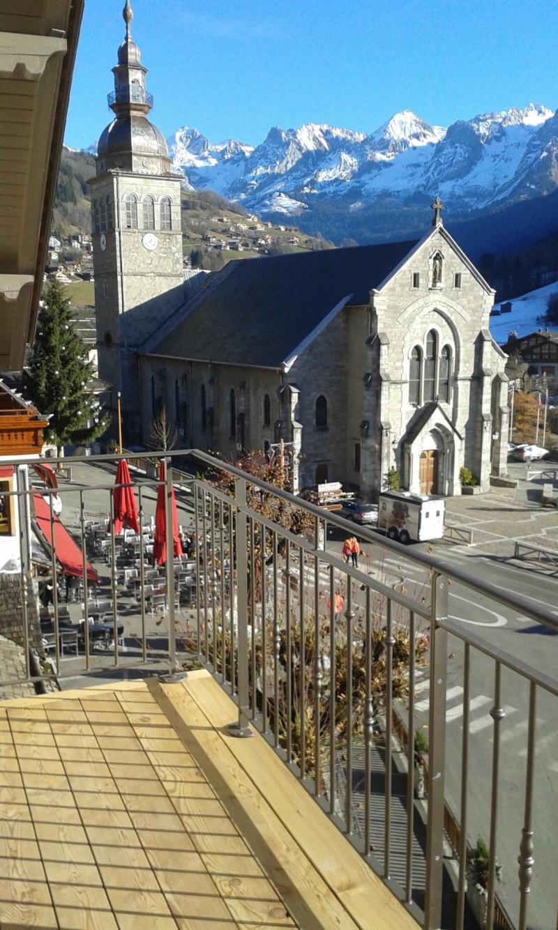 Urlaub in den Bergen 3-Zimmer-Appartment für 8 Personen - Résidence Chez Mr Mace - Le Grand Bornand - Terrasse