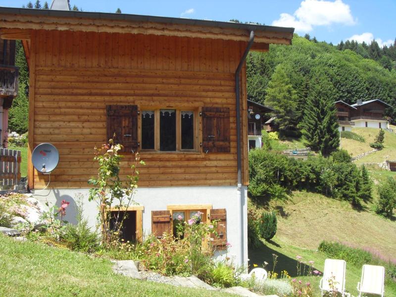 Holiday in mountain resort 3 room chalet 5 people - Résidence Chez Rose - Les Gets - Summer outside