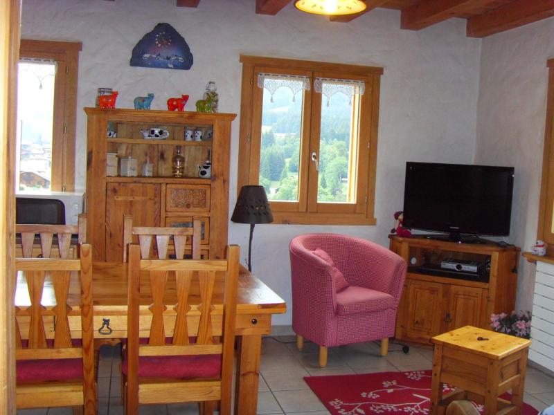 Vacaciones en montaña Chalet 3 piezas para 5 personas - Résidence Chez Rose - Les Gets - Alojamiento