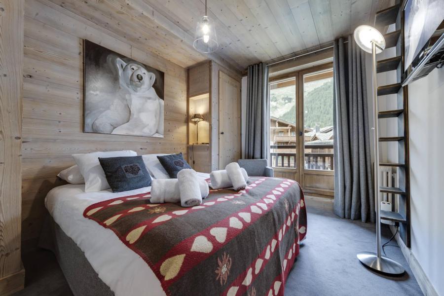 Urlaub in den Bergen 3-Zimmer-Holzhütte für 6 Personen (313) - Résidence Choucas - Val d'Isère - Schlafzimmer