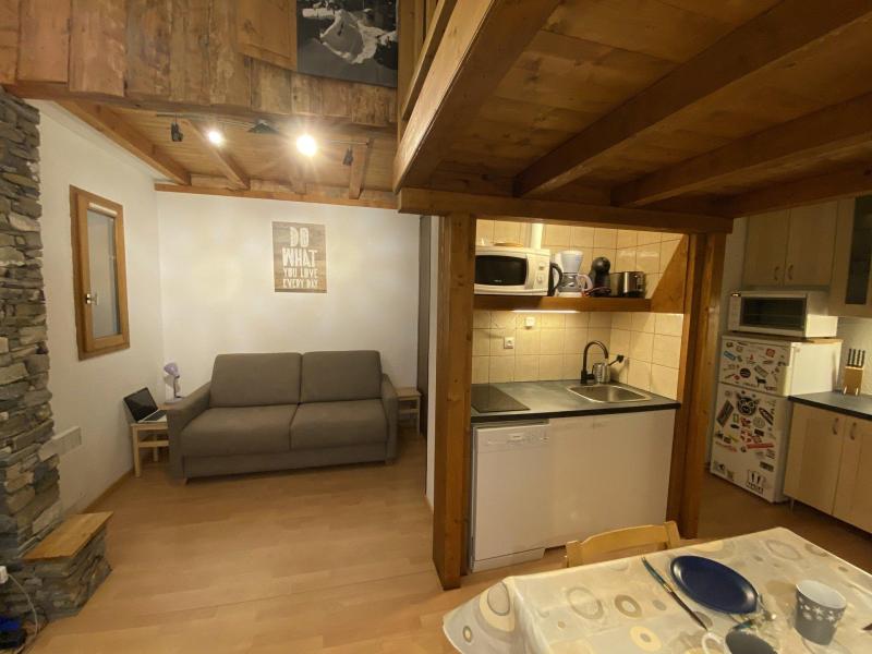 Vacances en montagne Studio mezzanine 4 personnes (111) - Résidence Christiana - Montalbert - Séjour