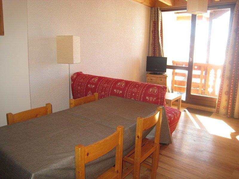 Vakantie in de bergen Appartement 2 kamers mezzanine 5 personen (404) - Résidence Christiania - Alpe d'Huez - Woonkamer