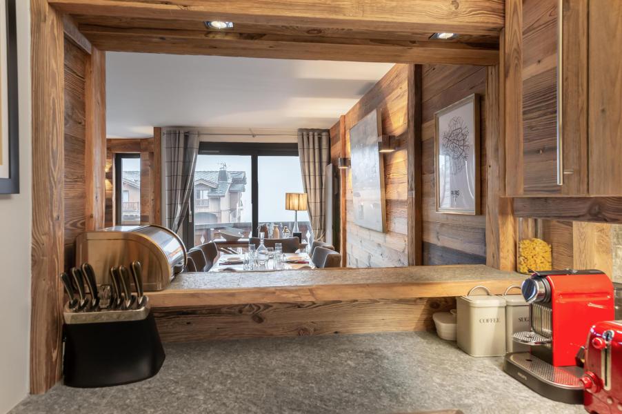 Holiday in mountain resort 4 room apartment 6 people (102) - Résidence Cimes Blanches - Courchevel - Kitchenette