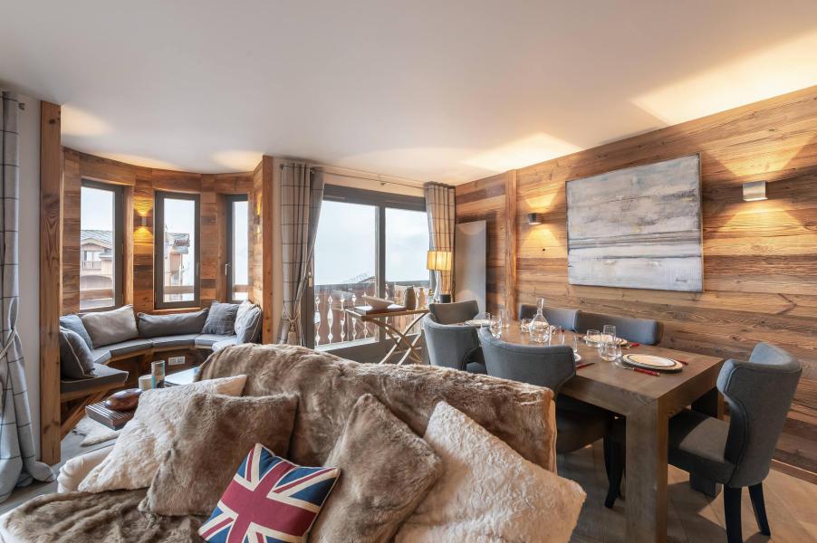 Wakacje w górach Apartament 4 pokojowy 6 osób (102) - Résidence Cimes Blanches - Courchevel - Pokój gościnny