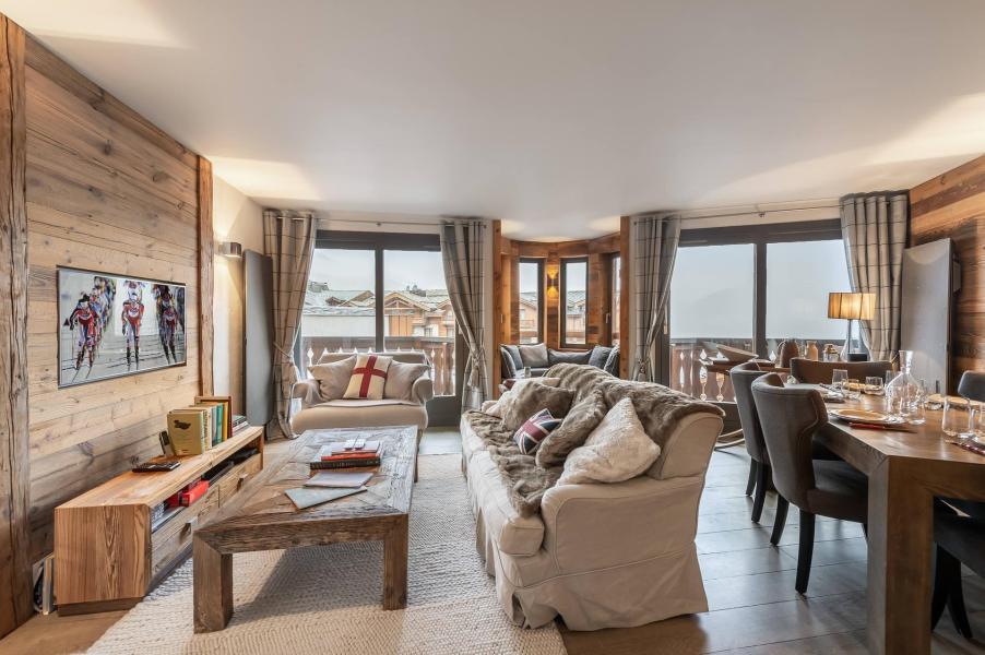 Wakacje w górach Apartament 4 pokojowy 6 osób (102) - Résidence Cimes Blanches - Courchevel - Pokój gościnny