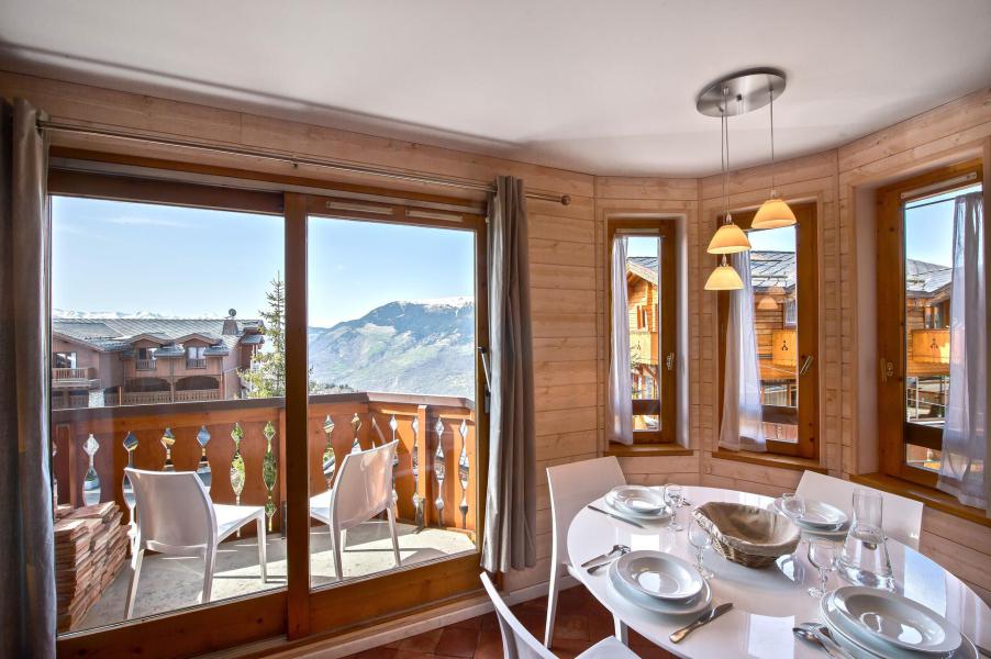 Vakantie in de bergen Appartement 2 kamers 4 personen (203) - Résidence Cimes Blanches - Courchevel - Woonkamer
