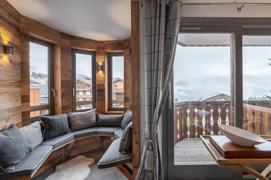 Vakantie in de bergen Appartement 4 kamers 6 personen (102) - Résidence Cimes Blanches - Courchevel - Woonkamer