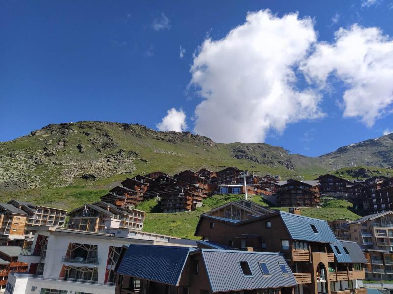 Urlaub in den Bergen 2-Zimmer-Berghütte für 4 Personen (2500) - Résidence Cimes de Caron - Val Thorens - Balkon