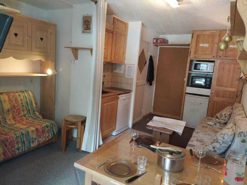 Holiday in mountain resort 2 room apartment sleeping corner 4 people (2500) - Résidence Cimes de Caron - Val Thorens