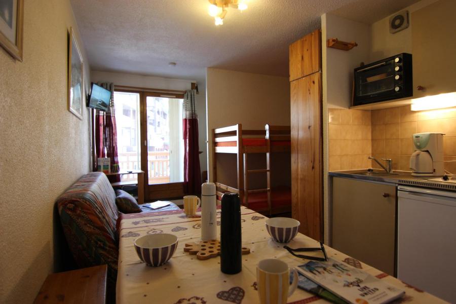 Vakantie in de bergen Appartement 2 kamers 4 personen (CC1206) - Résidence Cimes de Caron - Val Thorens - Woonkamer