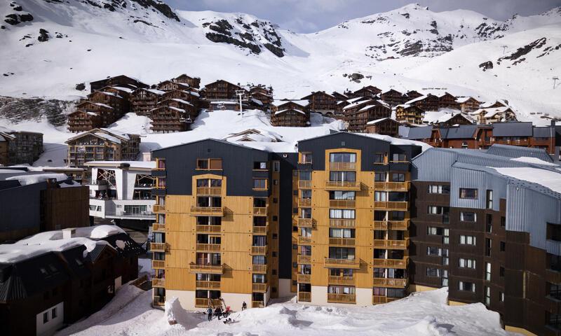 Аренда на лыжном курорте Résidence Cimes De Caron - MH - Val Thorens - летом под открытым небом