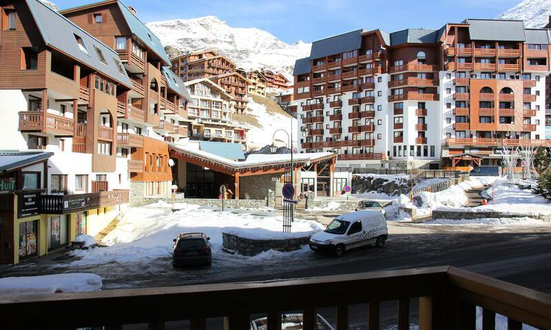 Rent in ski resort Studio 4 people (25m²-1) - Résidence Cimes De Caron - MH - Val Thorens - Summer outside