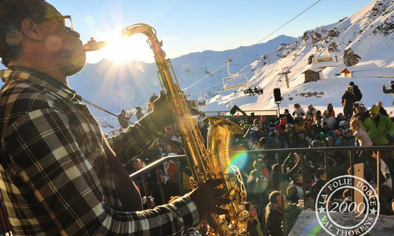 Vakantie in de bergen Résidence Cimes De Caron - MH - Val Thorens - Buiten zomer