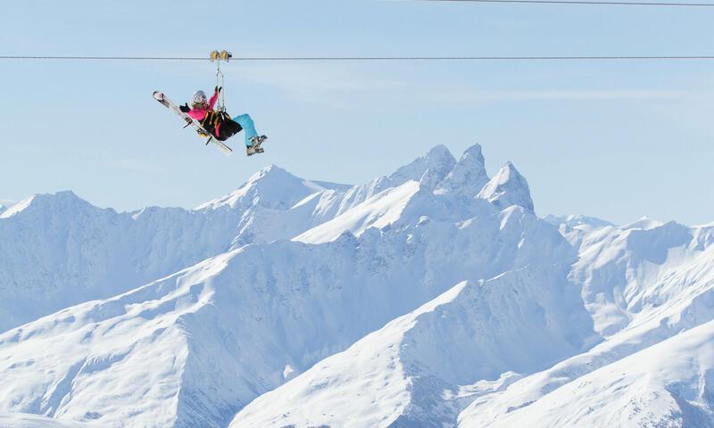 Urlaub in den Bergen Résidence Cimes De Caron - MH - Val Thorens - Draußen im Sommer