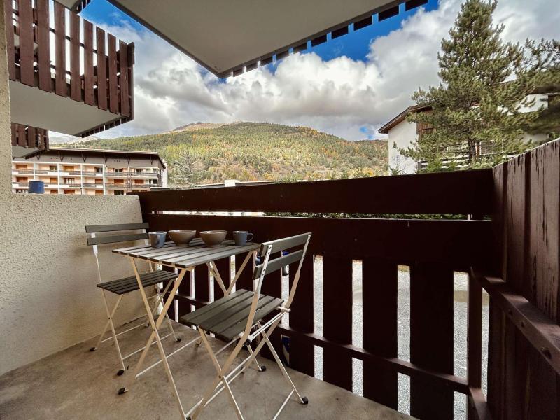 Vakantie in de bergen Studio bergnis 4 personen (04) - Résidence Cimotel - Serre Chevalier - Balkon