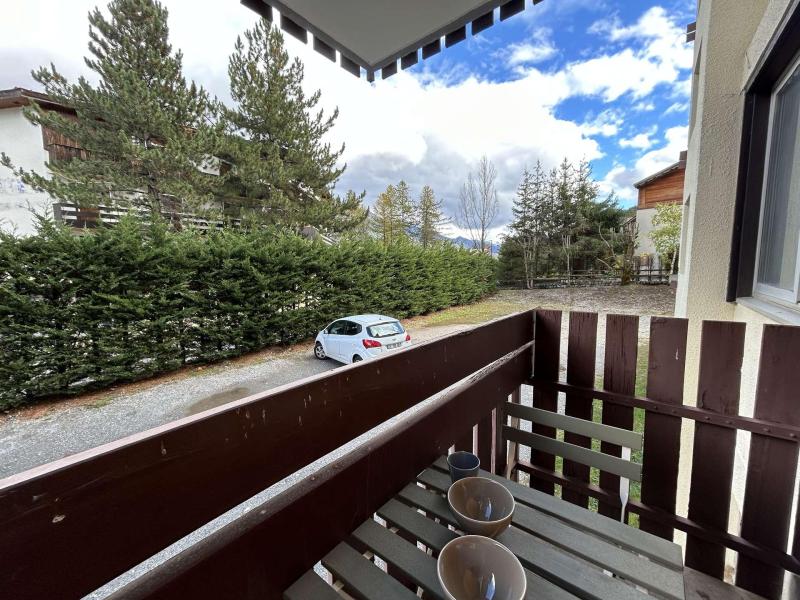 Urlaub in den Bergen Studio Schlafnische 4 Personen (04) - Résidence Cimotel - Serre Chevalier - Balkon