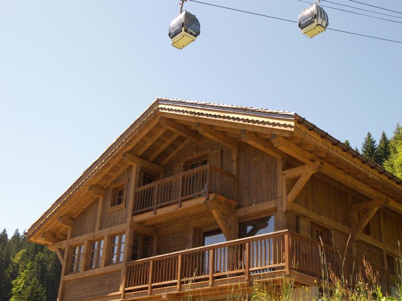 Ski verhuur Résidence Clafoutis - La Clusaz - Buiten zomer