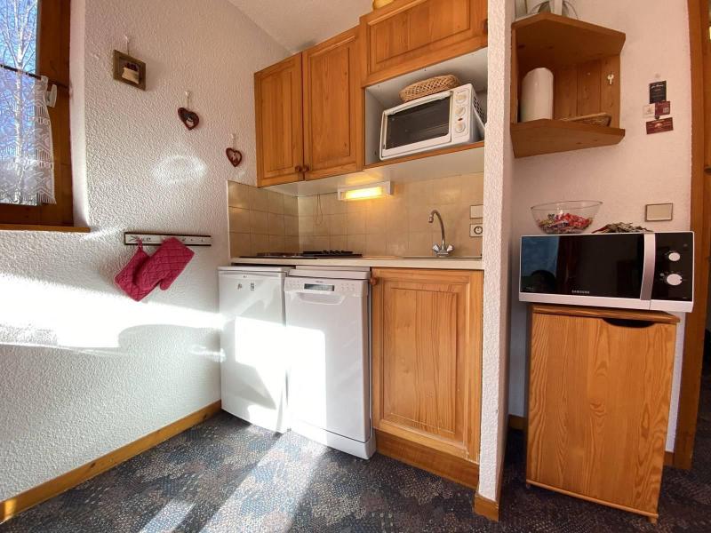 Vacaciones en montaña Apartamento cabina para 4 personas (A1E) - Résidence Clos des Meurets - Praz sur Arly - Kitchenette
