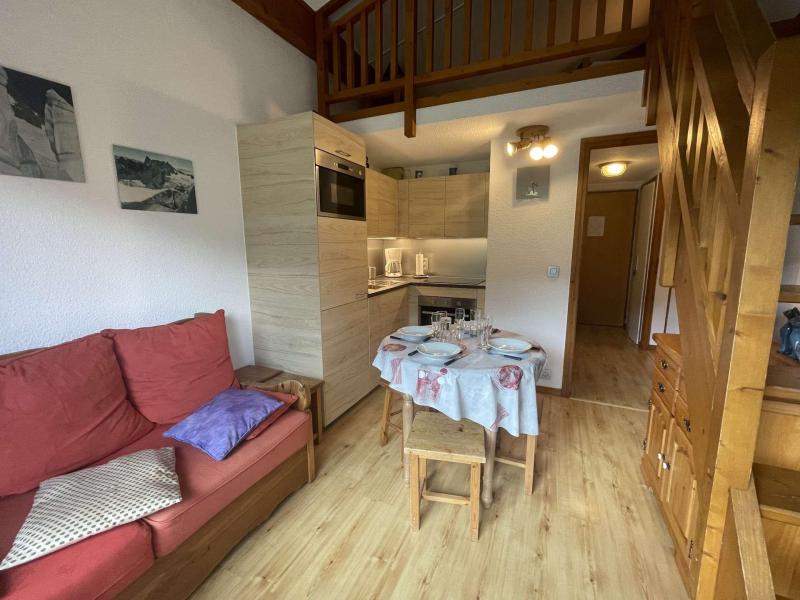 Vakantie in de bergen Appartement 2 kamers mezzanine 5 personen (B2L) - Résidence Clos des Meurets - Praz sur Arly - Woonkamer