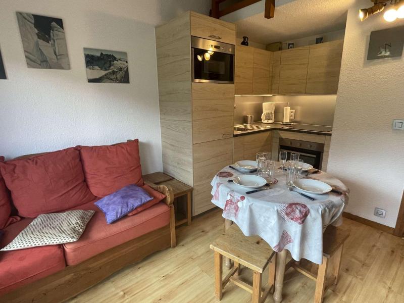 Vakantie in de bergen Appartement 2 kamers mezzanine 5 personen (B2L) - Résidence Clos des Meurets - Praz sur Arly - Woonkamer