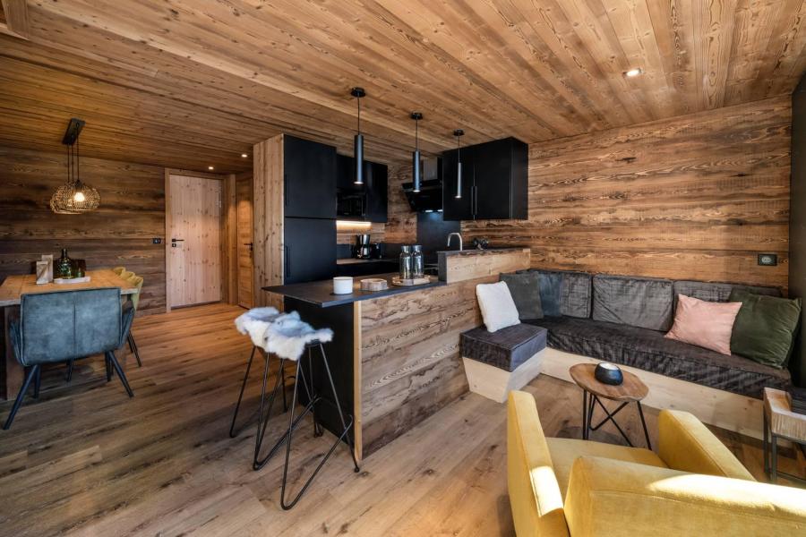 Urlaub in den Bergen 4 Zimmer Maisonettewohnung für 8 Personen (19) - Résidence Club Alpina - Champagny-en-Vanoise - Wohnzimmer