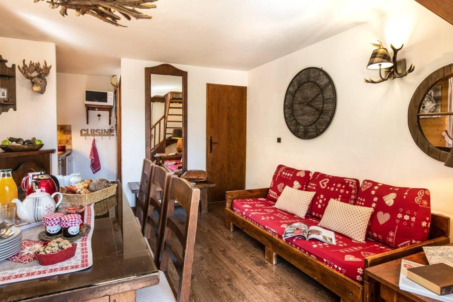 Vakantie in de bergen Appartement duplex 4 kamers 8 personen (33) - Résidence Club Alpina - Champagny-en-Vanoise - Woonkamer