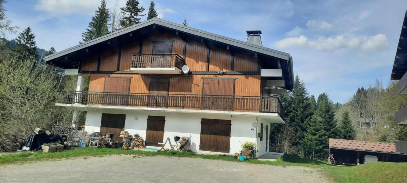 Rent in ski resort 6 room duplex apartment 12 people - Résidence Copinière - Les Gets - Summer outside