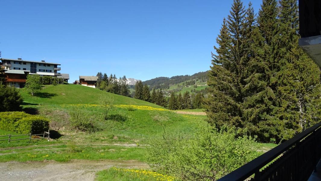 Ski verhuur Appartement duplex 6 kamers 12 personen - Résidence Copinière - Les Gets - Buiten zomer