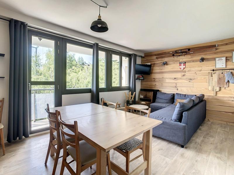 Vakantie in de bergen Appartement 3 kamers 6 personen (A4_127) - Résidence Corbier - La Toussuire - Woonkamer