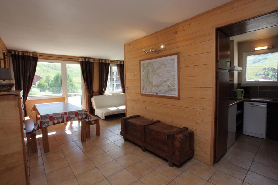 Vacanze in montagna Studio con alcova per 6 persone (A4/131) - Résidence Corbier - La Toussuire - Soggiorno