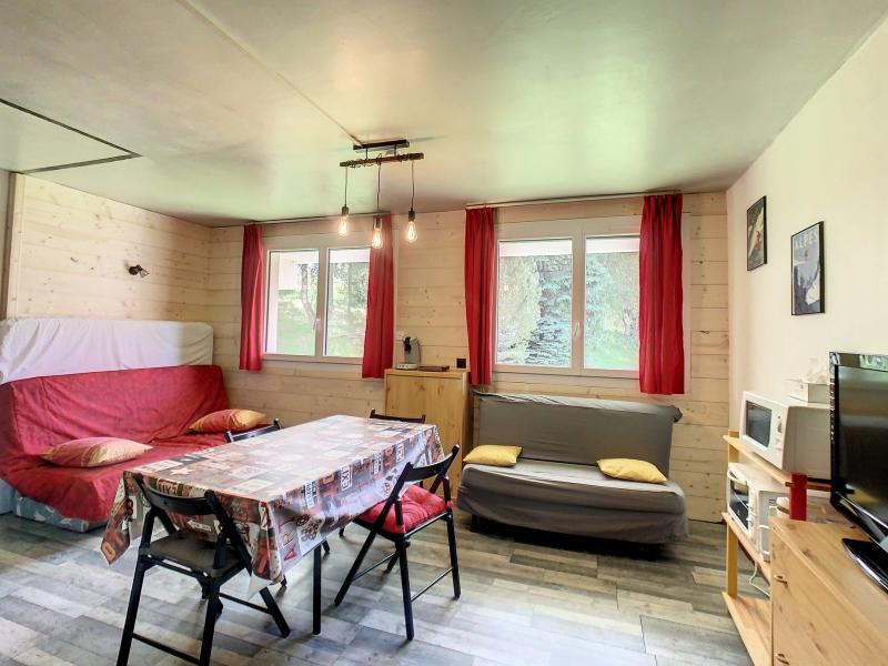 Urlaub in den Bergen Studio Schlafnische 4 Personen (108) - Résidence Corbier - La Toussuire - Wohnzimmer